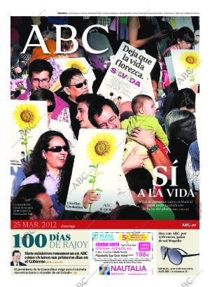 ABC MADRID 25-03-2012