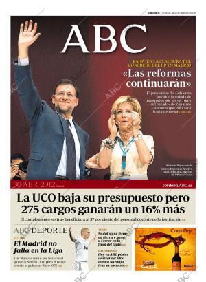ABC CORDOBA 30-04-2012