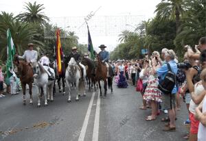 Extranjeros en la Feria de Málaga