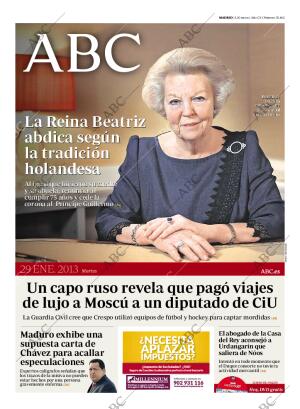 ABC MADRID 29-01-2013