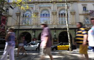 Cierre temporal del teatro del Liceo