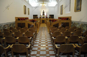 Salón de plenos del ayuntamiento de Toledo