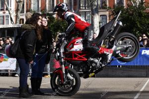 Miles de motoristas pertenecientes a la concentracion motera Pinguinos recorre...