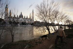 Se espera que el caudal máximo en Zaragoza alcance valores superiores a los 1