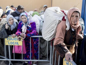 Frontera con Marruecos en Beni Ensar