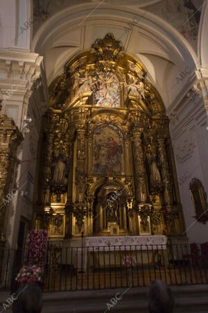 Iglesia de las Trinitarias donde se buscan los restos mortales de Cervantes Foto...