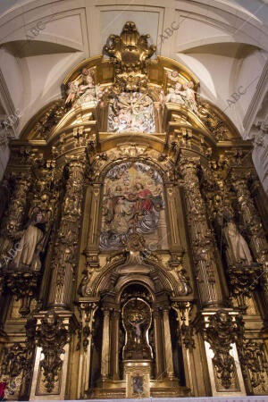 Iglesia de las Trinitarias donde se buscan los restos mortales de Cervantes Foto...
