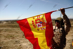 maniobras de la Brigada Acorazada Guadarrama XII en San Gregorio foto Fabián...