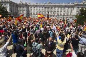 <strong>Proclamacion</strong> de <strong>Felipe</strong> <strong>Vi</strong> plaza de oriente Madrid 19/06/2014 foto Isabel Permuy...