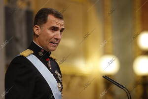 <strong>Proclamacion</strong> de <strong>Felipe</strong> <strong>Vi</strong> interior del congreso de los Diputados foto Jaime...