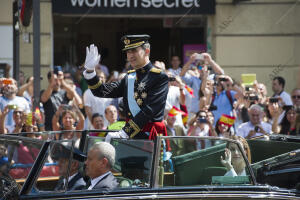 <strong>Proclamacion</strong> <strong>Felipe</strong> <strong>Vi</strong> plaza Callao gran Via Madrid 19/06/2014 foto Matias nieto...