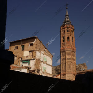 Calatayud, 01/08/2014. En la Imagen: la iglesia D san Andrés