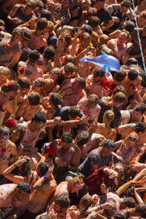 mikel ponce.....buñol.....valencia.......27-8-2014.......Tomatina 2014.archdc