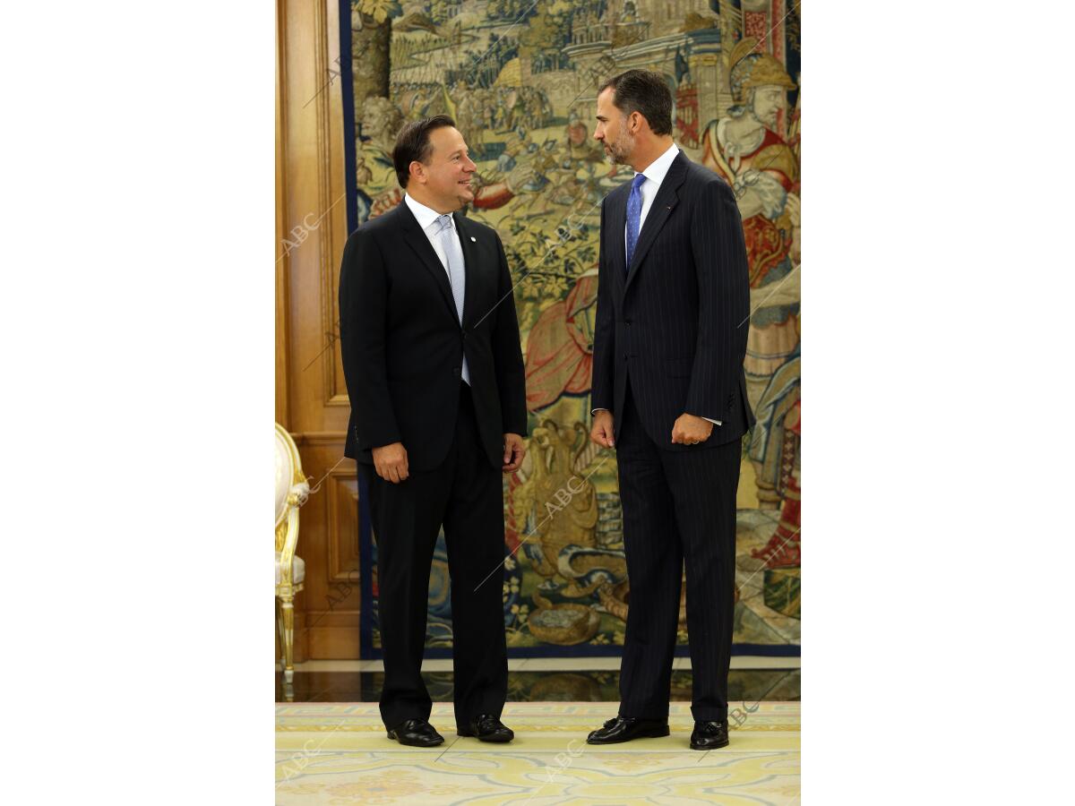 Audiencia en el Palacio de la Zarzuela de S.M. el Rey al presidente de ...