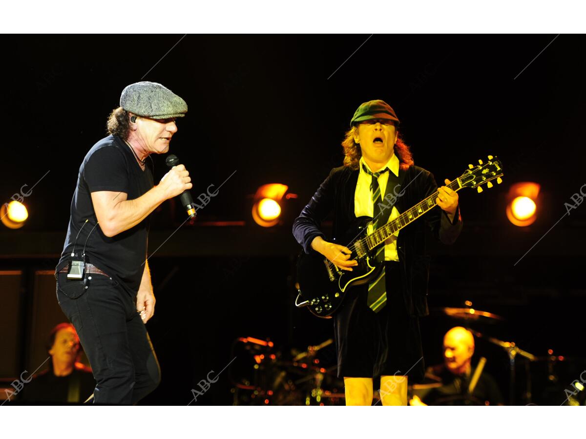 Concierto de Ac Dc en el estadio Vicente Calderón - Archivo ABC