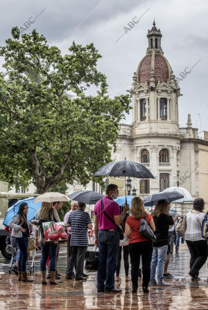 Lluvia en Valencia