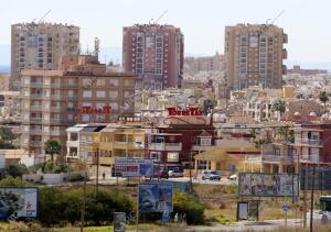 Torrevieja (Alicante), 04/03/2016. Vistas de Torrevieja