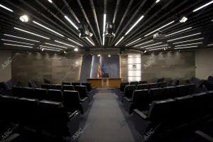 Sala del consejo de Ministros en la Moncloa