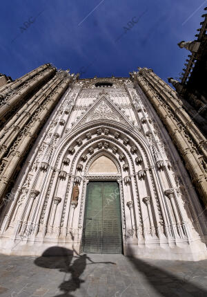 Catedral de Sevilla. En la Imagen, la puerta del Príncipe