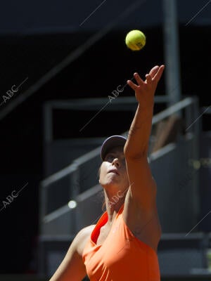 Partido entre Maria Sharapova y Mirjana Lucic Baroni