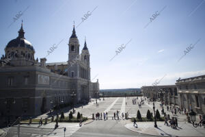 Plaza de la armería del palacio Real