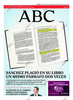 ABC MADRID 22-09-2018