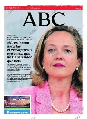 ABC MADRID 11-11-2018