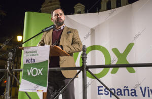 Mitin de Vox con la intervención de Santiago Abascal