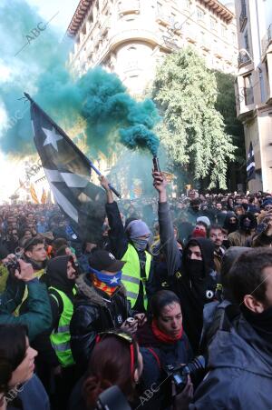 Concentraciones de CDR (Comités de Defensa de la República) en las calles