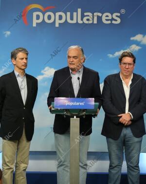 Rueda de prensa de Esteban González Pons tras su expulsión de Venezuela
