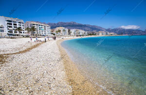 Altea (Alicante), 04/06/2019. Playa del Espigón