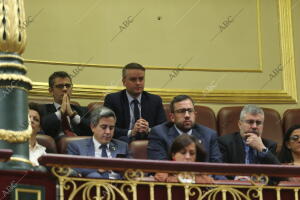 Primera jornada del debate de investidura a la presidencia del Gobierno con...