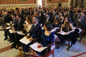 El alcalde, Juan Espada, el rector de la Universidad, Miguel Ángel Castro y el...