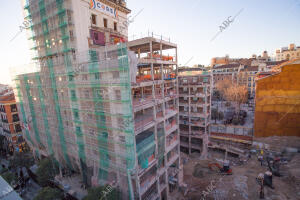 Obras de reconversión en hotel de lujo de los antiguos cines Acteón
