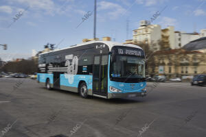 Inauguración de la Línea «cero» de la EMT que cubre el trayecto entre Atocha y...