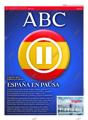 ABC MADRID 11-03-2020