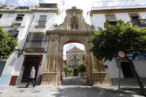 En la imagen, el arco del compás de San Francisco