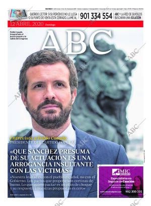 ABC MADRID 12-04-2020