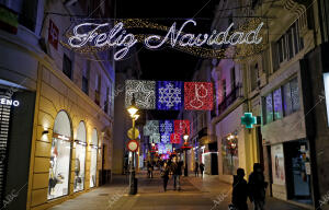 Encendido del alumbrado extraordinario de Navidad en Córdoba, luces navideñas