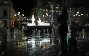 Encendido del alumbrado extraordinario de Navidad en Córdoba, luces navideñas