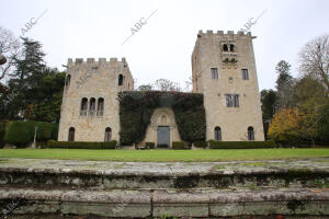 Sada (la Coruña), 09/12/2020. Exteriores del pazo de Meirás