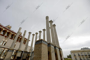 Templo Romano junto al ayuntamiento de Córdoba