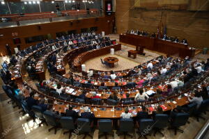 Pleno de constitución y elección de la Mesa en la Asamblea de Madrid