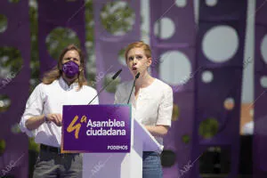 En la imagen, el secretario general de Podemos en Castilla y León, Pablo...