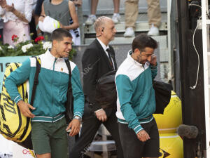 Lukasz Kubot-Roger Vasselin Vs Carlos Alcaraz-Marc López