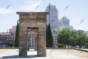 Visita al templo de Debod