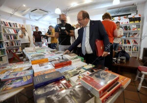 El ministro de Cultura, Miquel Iceta, se reúne con representantes culturales en...