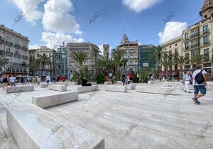 Plaza de la Reina después de la remodelación