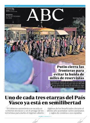 ABC MADRID 27-09-2022