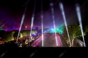 Inauguración del espectáculo de «Naturaleza Encendida: Raíces», en el Alcázar de...